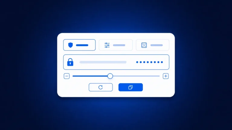 Secure Password Generator