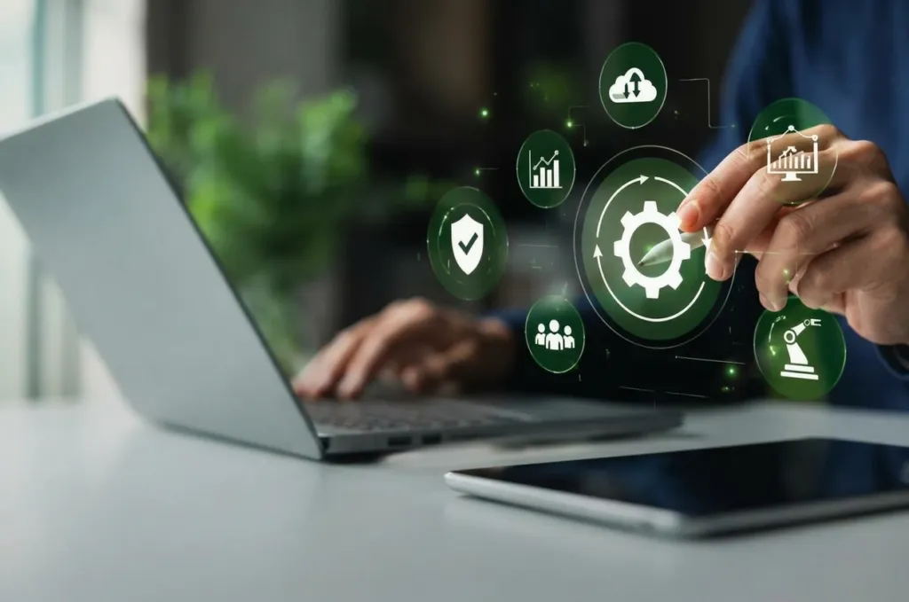 Infographic visualizing why digital transformation projects fail, contrasted with the strategies for a successful digital transformation initiative.